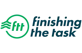 finishing the task logo